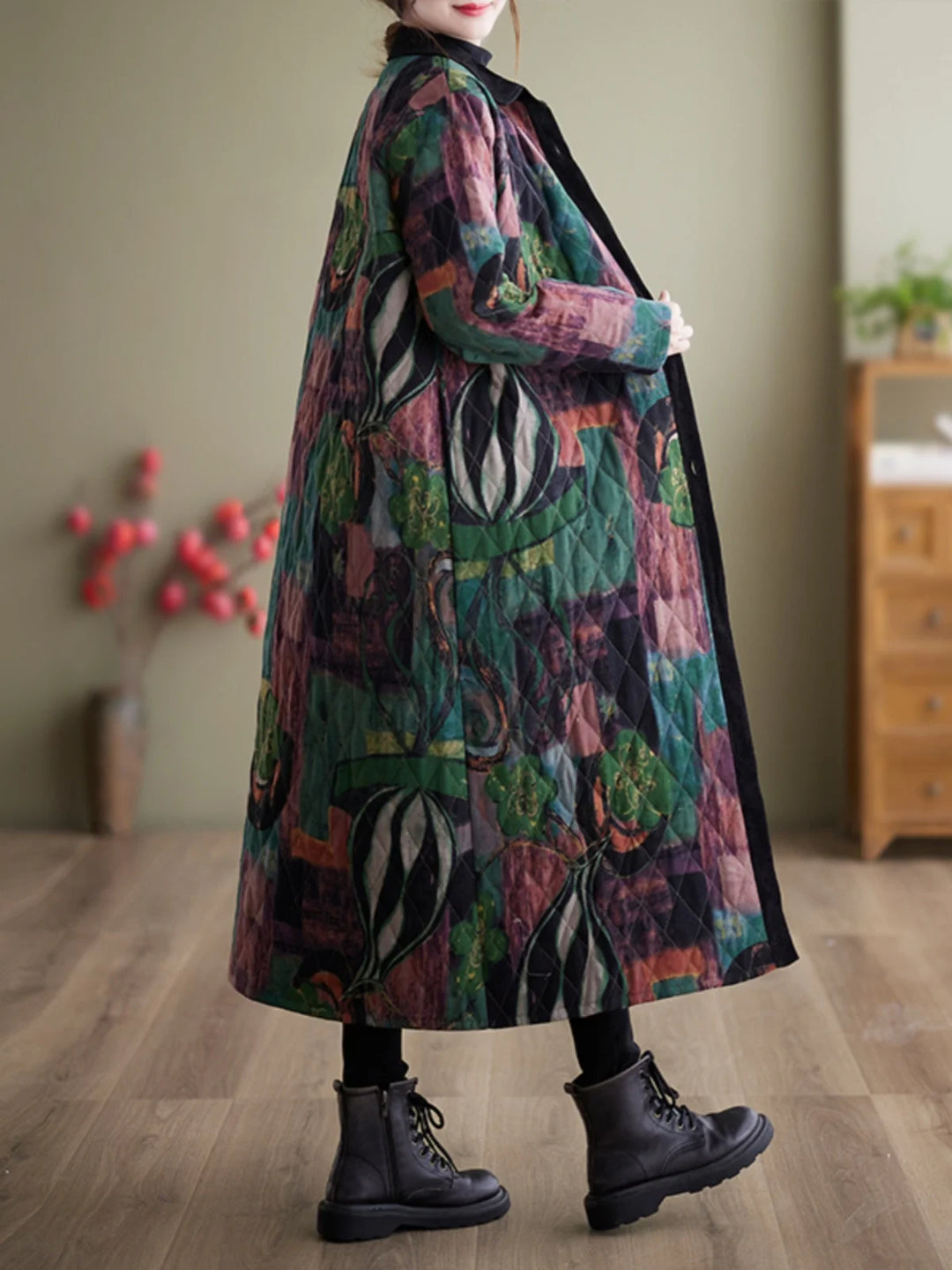 Loose Printed Jacket