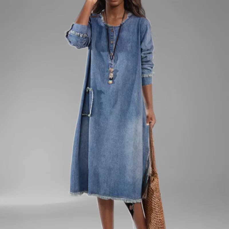 Casual Denim Dress