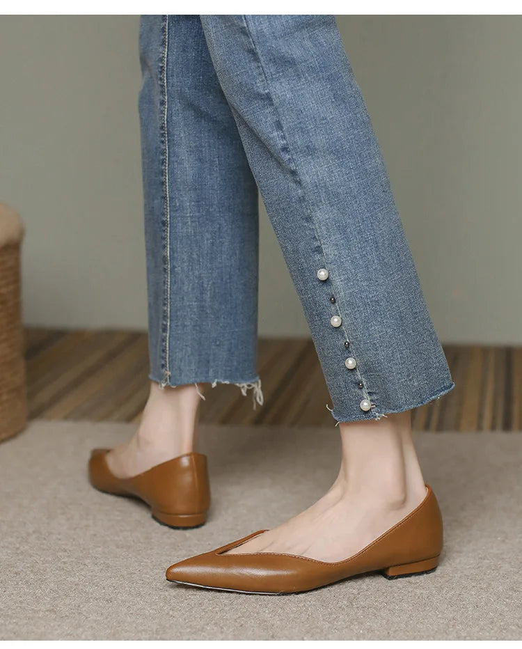 French Pointed Toe Shoes