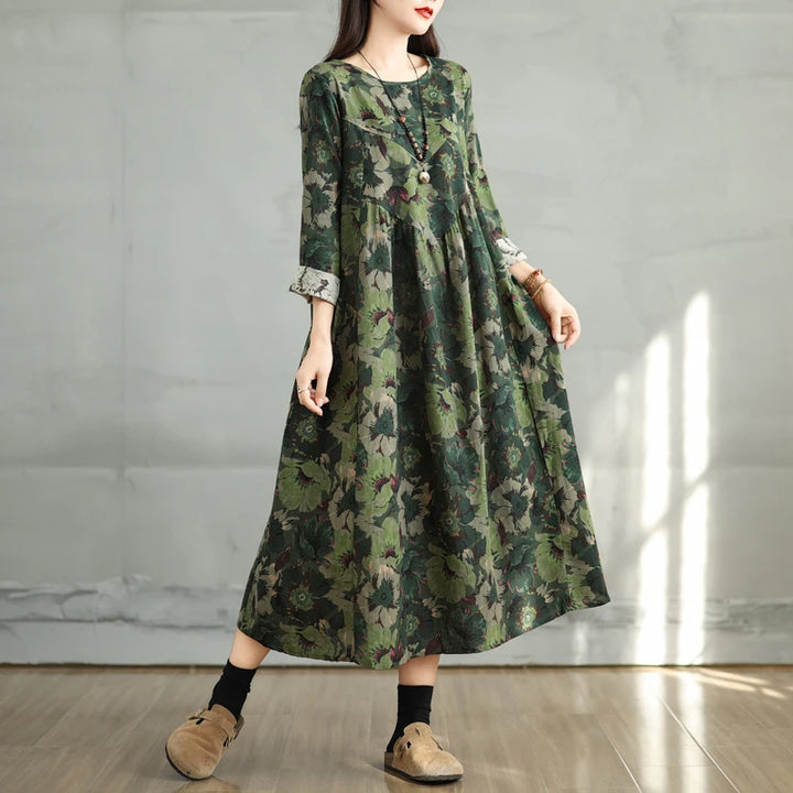 Retro Green Dress