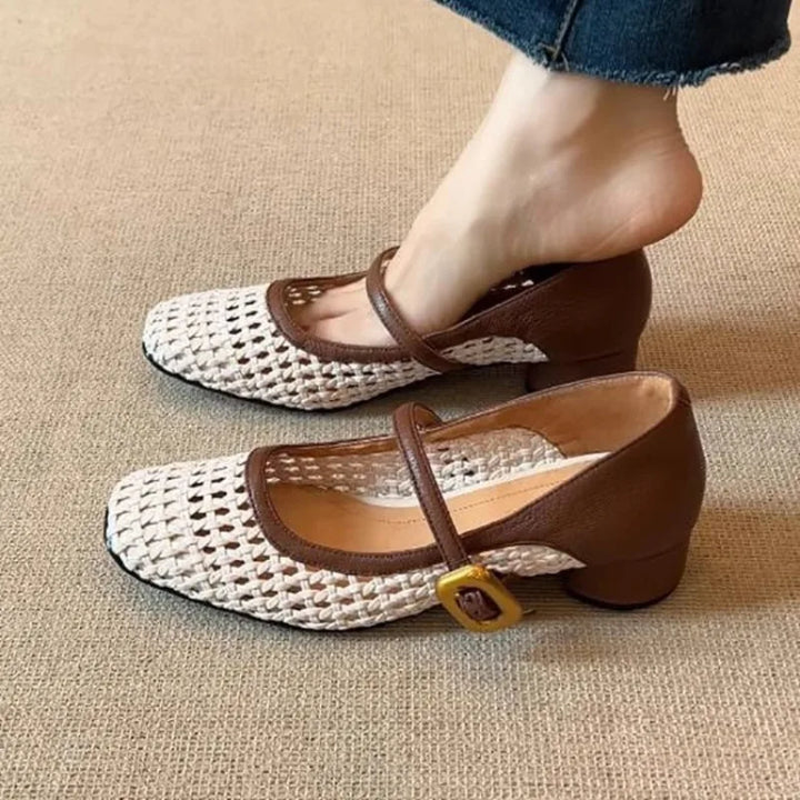 Vintage Square Sandals