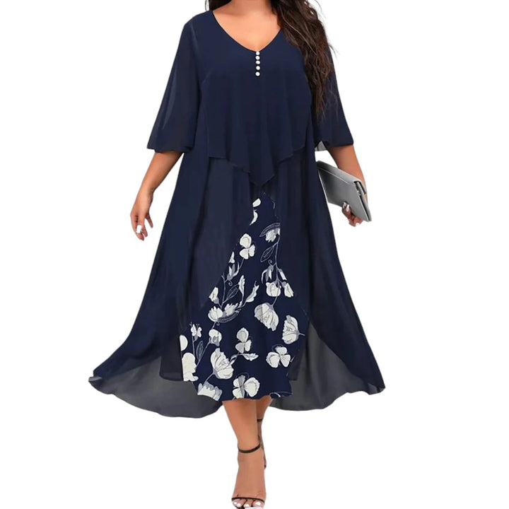 Patchwork Retro Dress