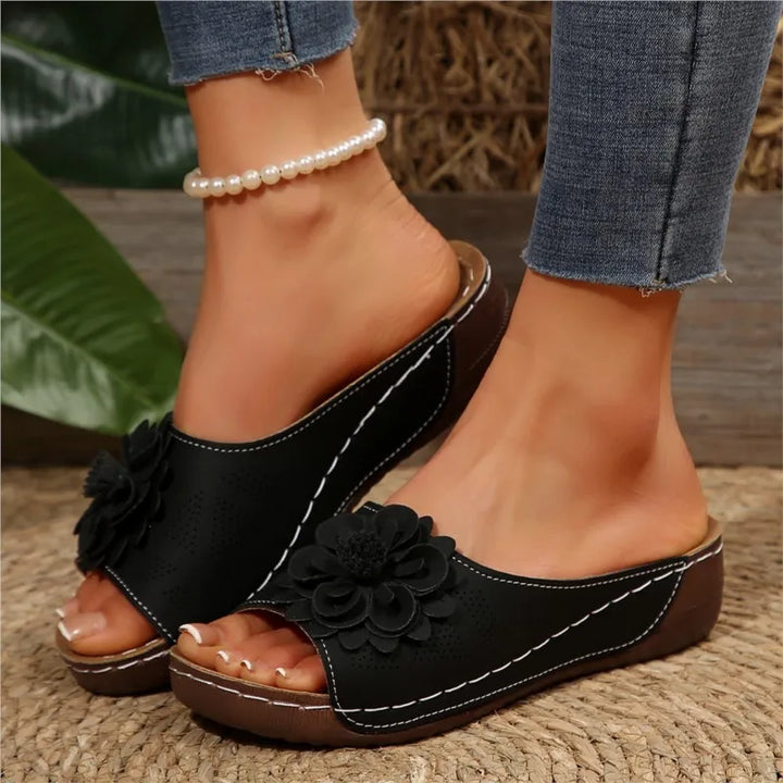 Summer Floral Sandals