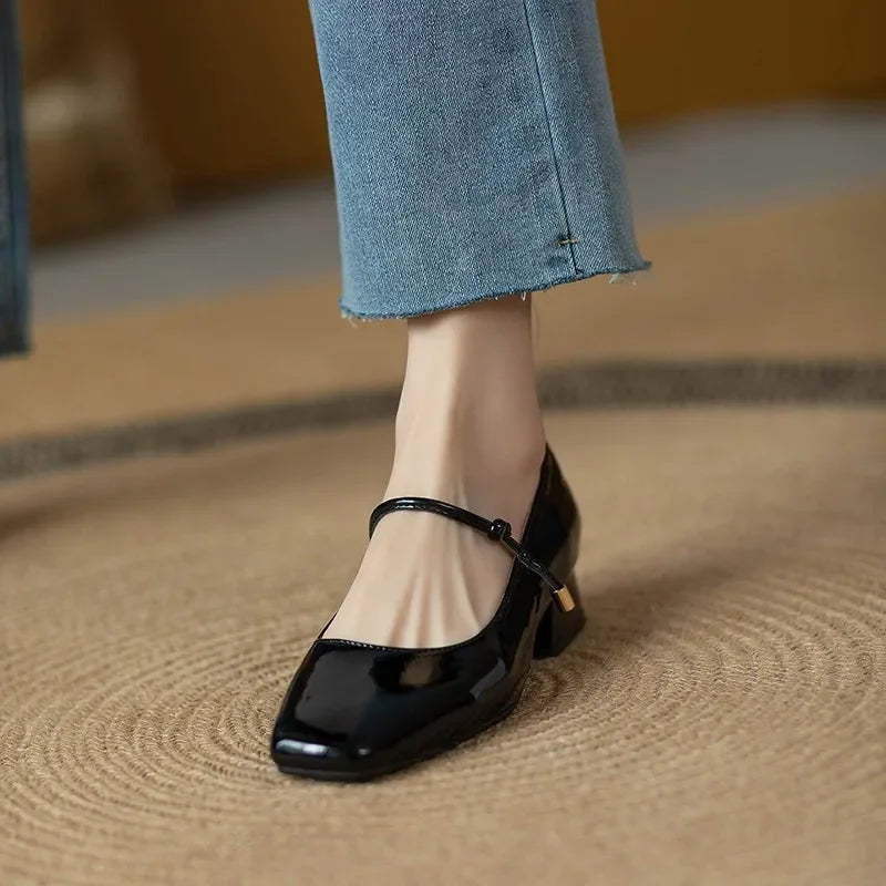 Wide Fit Mary Janes