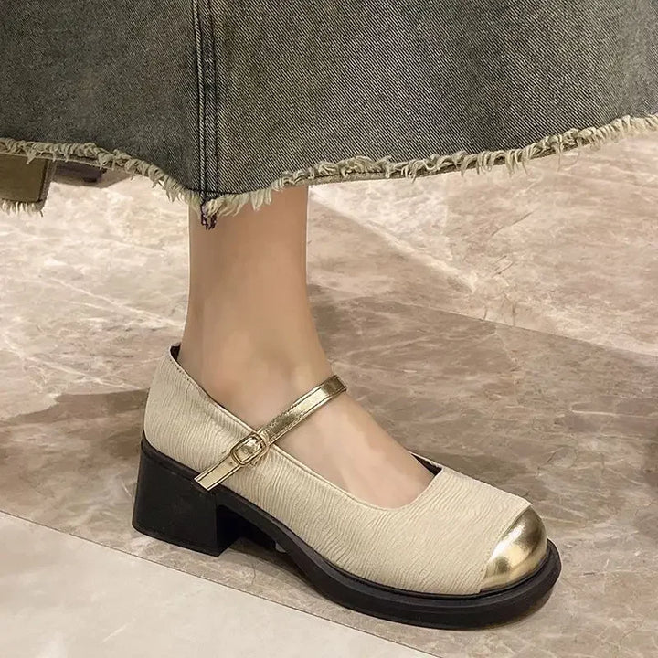 Chunky Heels Mary Janes