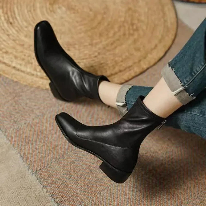 Low Heel Boots