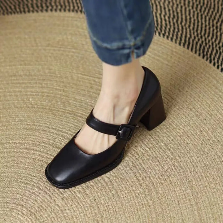 High Heel French Retro Shoes
