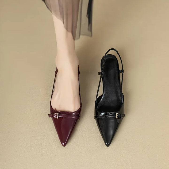 Narrow Heel Pumps
