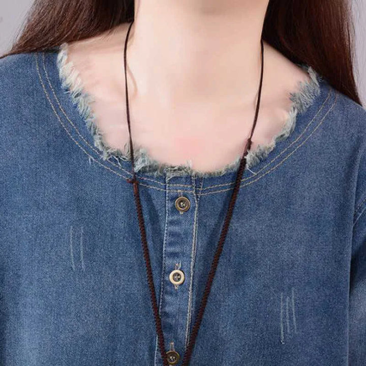 Casual Denim Dress