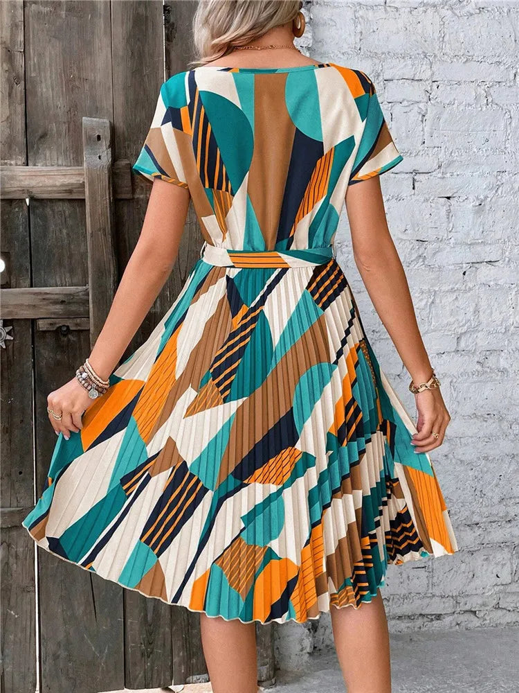 Light Dress with belt