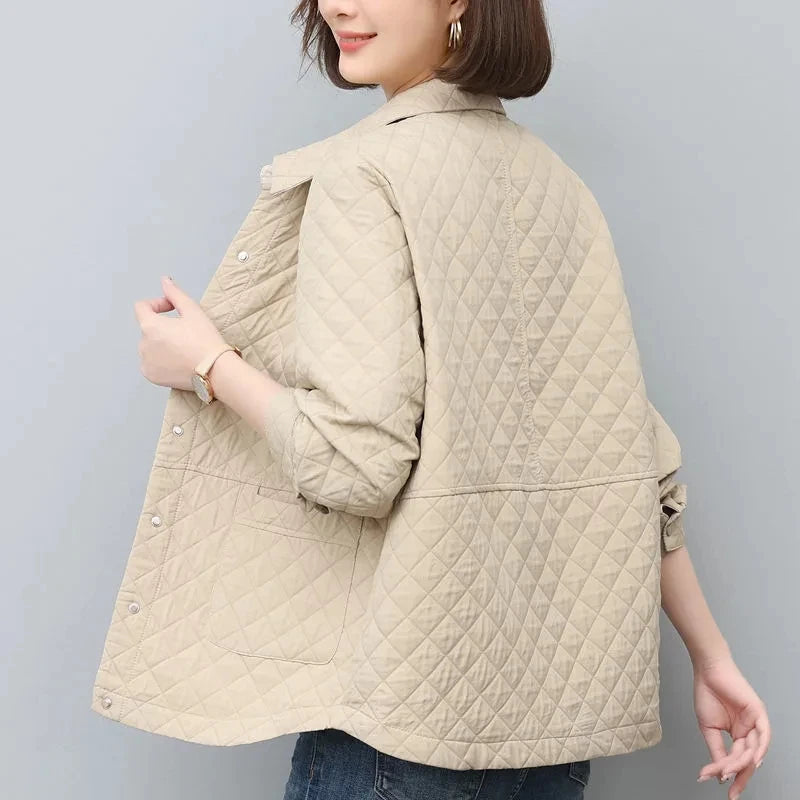 Diamond Plaid Summer Jacket