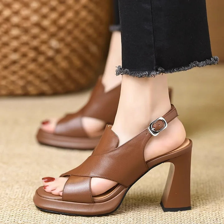 Open Toe High-heel Sandals