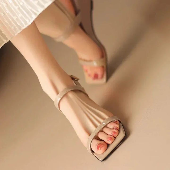 French Buckle Wedges