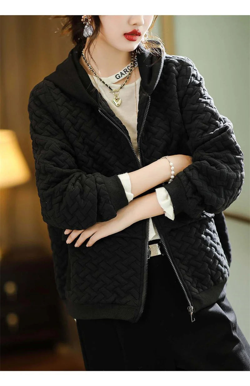 Hooded Quilted Jacket