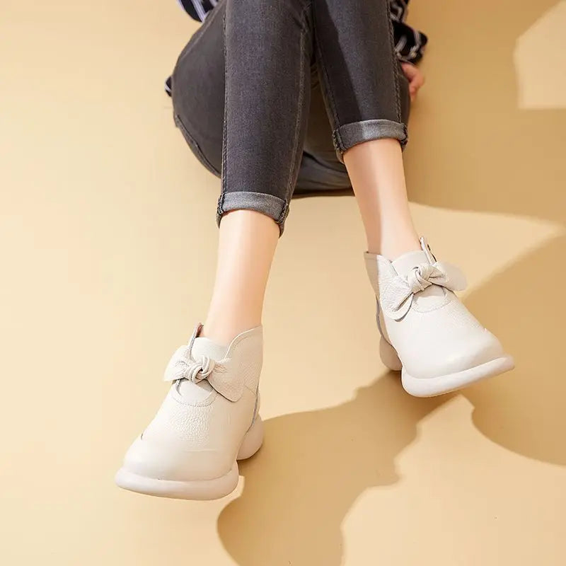 Zip Up Ankle Boots