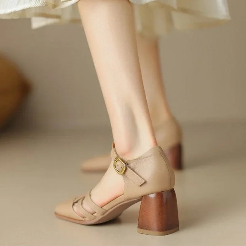 High Heels Roman Head Women's Sandals