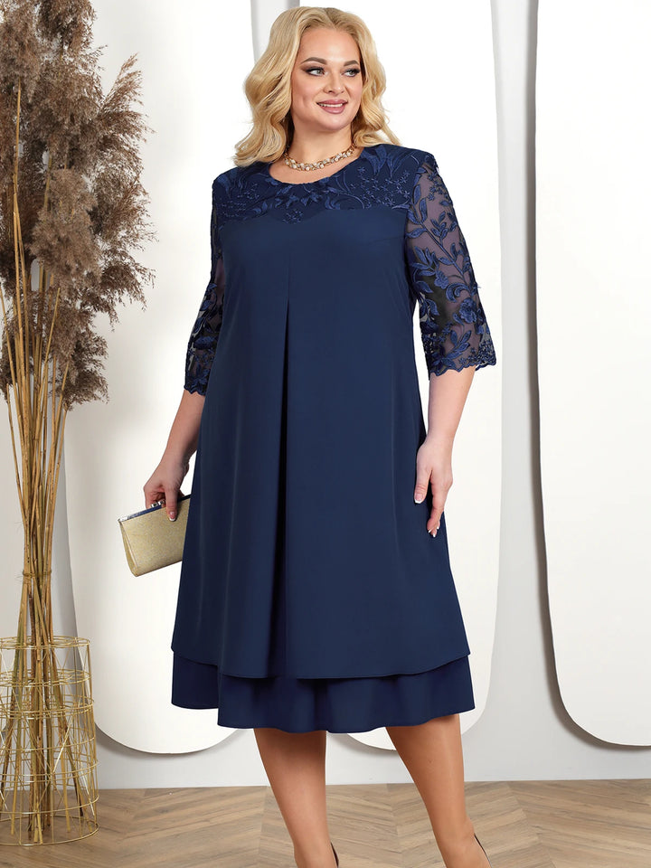 Embroidered Floreal Dress
