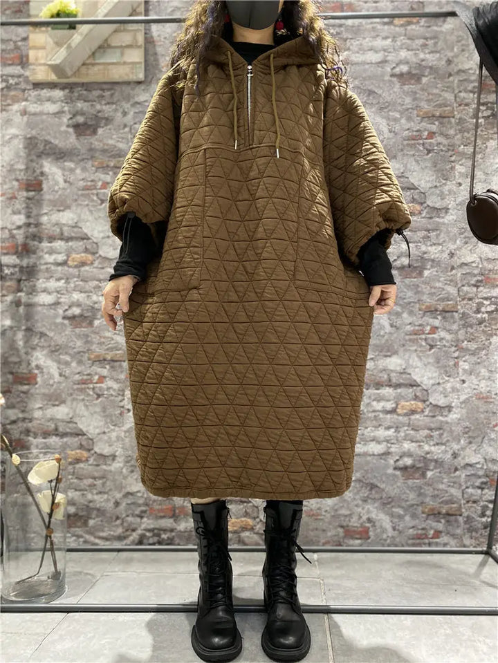 Oversized Women's Quilted Jacket
