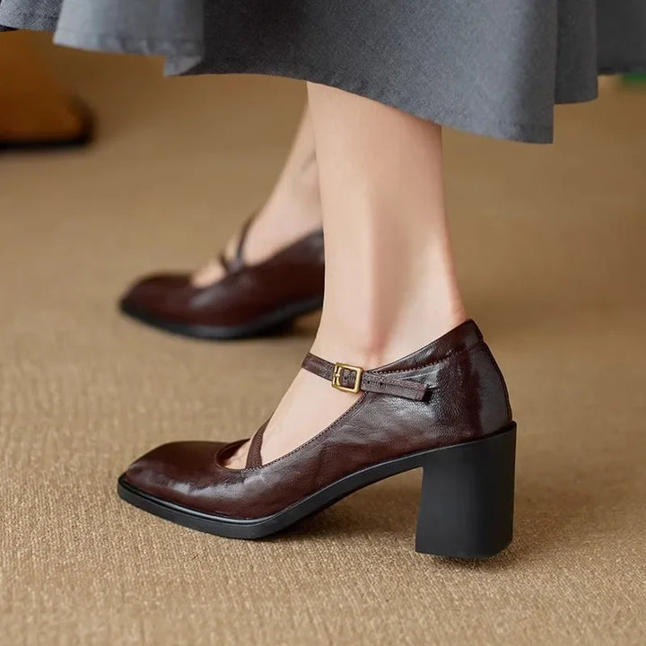 Double Buckle Summer Mary Janes