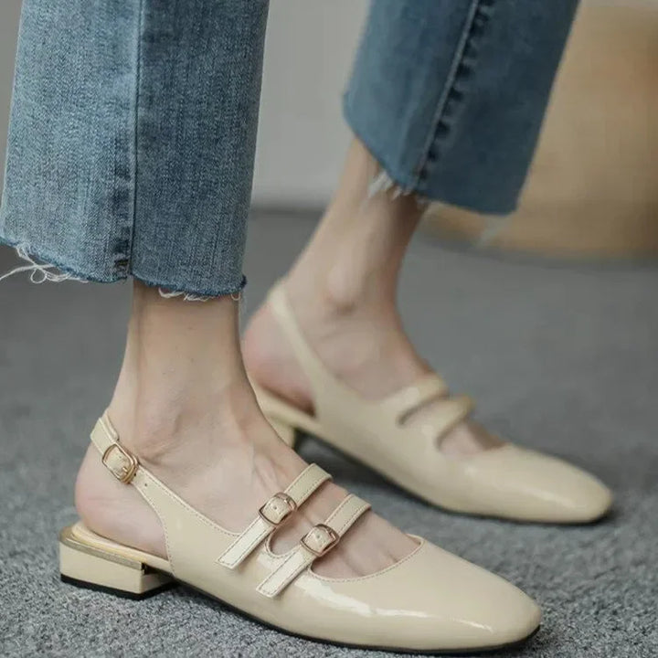 Retro Mary Jane Slip On