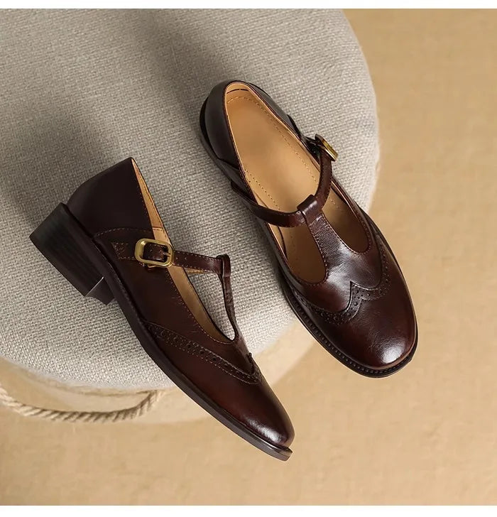 Retro Mary Janes Shoes