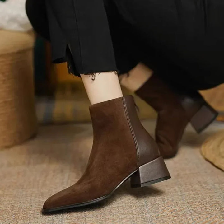 Chunky Heels Boots