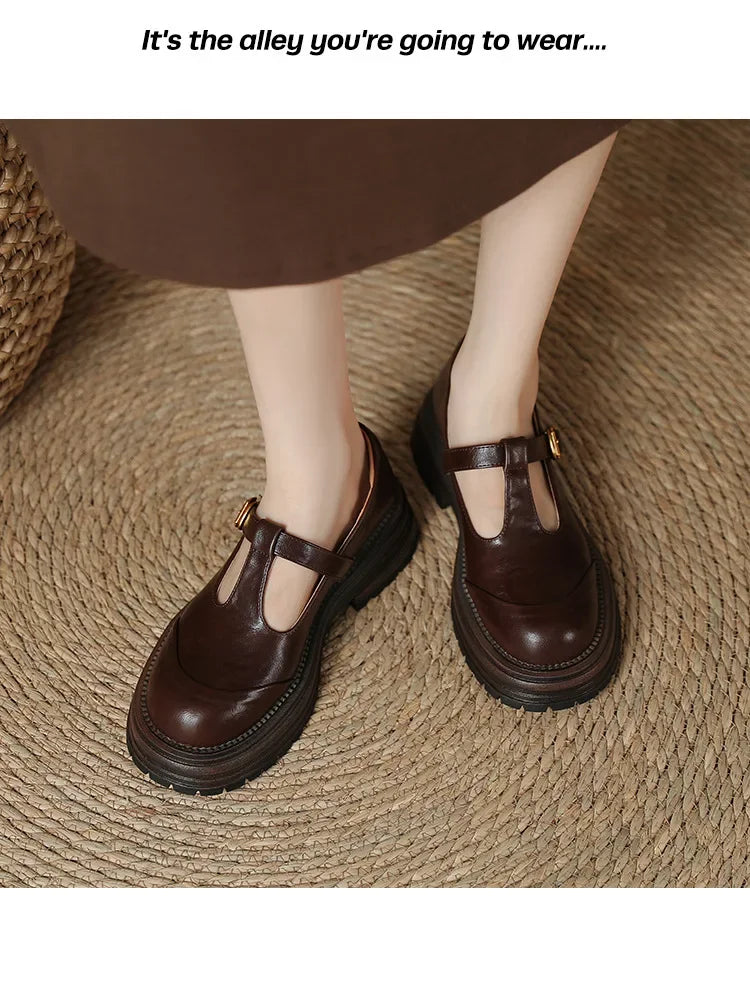Platform Mary Jane Shoes