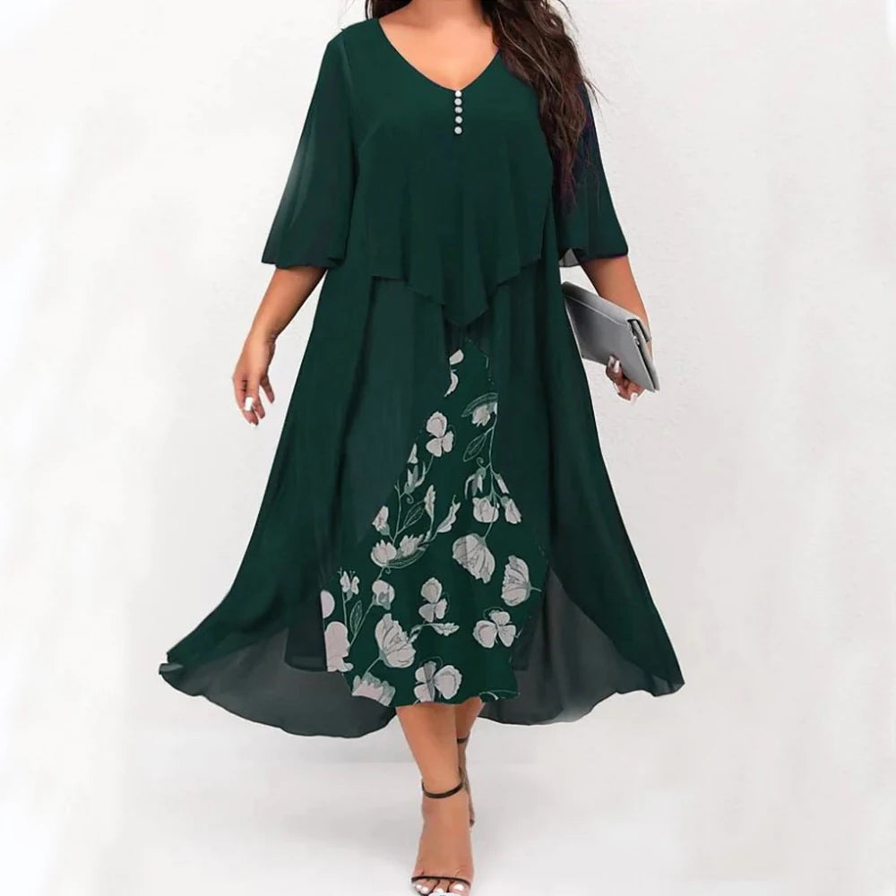 Patchwork Retro Dress