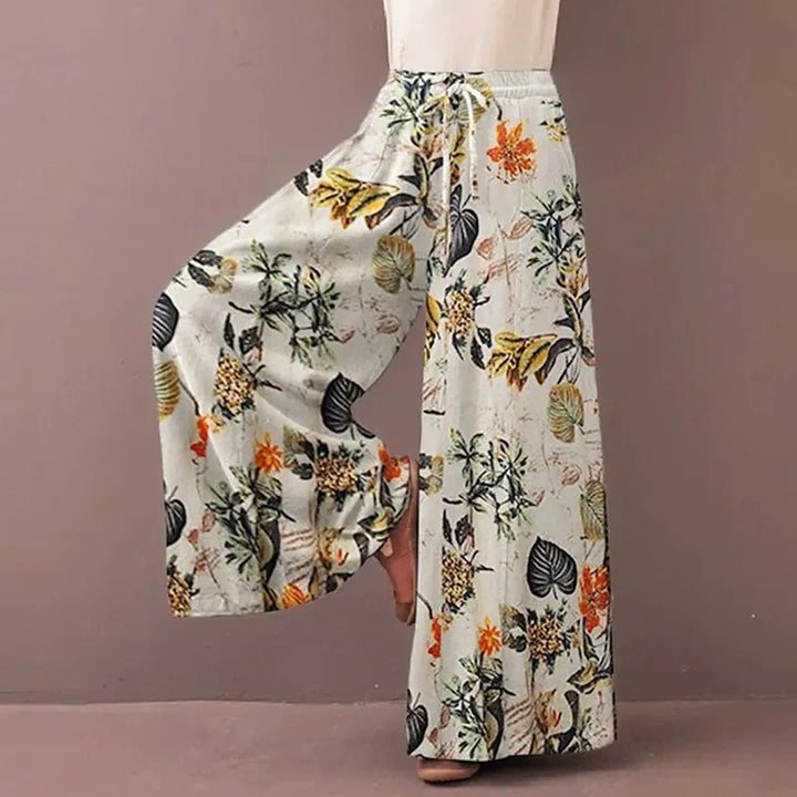 Floral Loose Trousers
