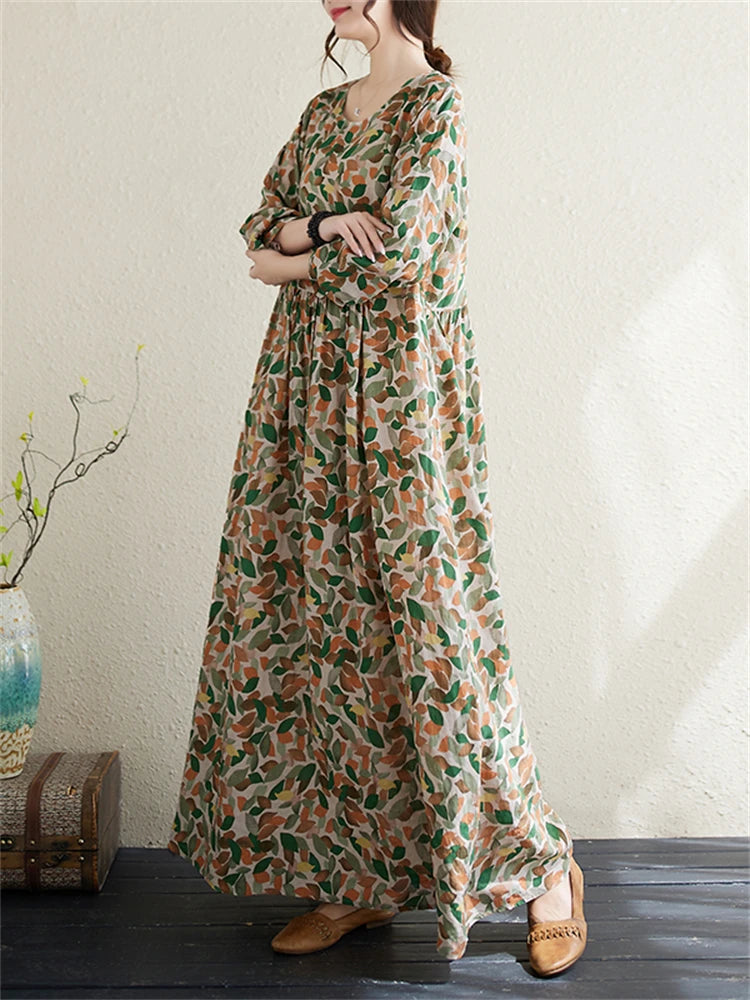 Casual Long Mid Season Dress