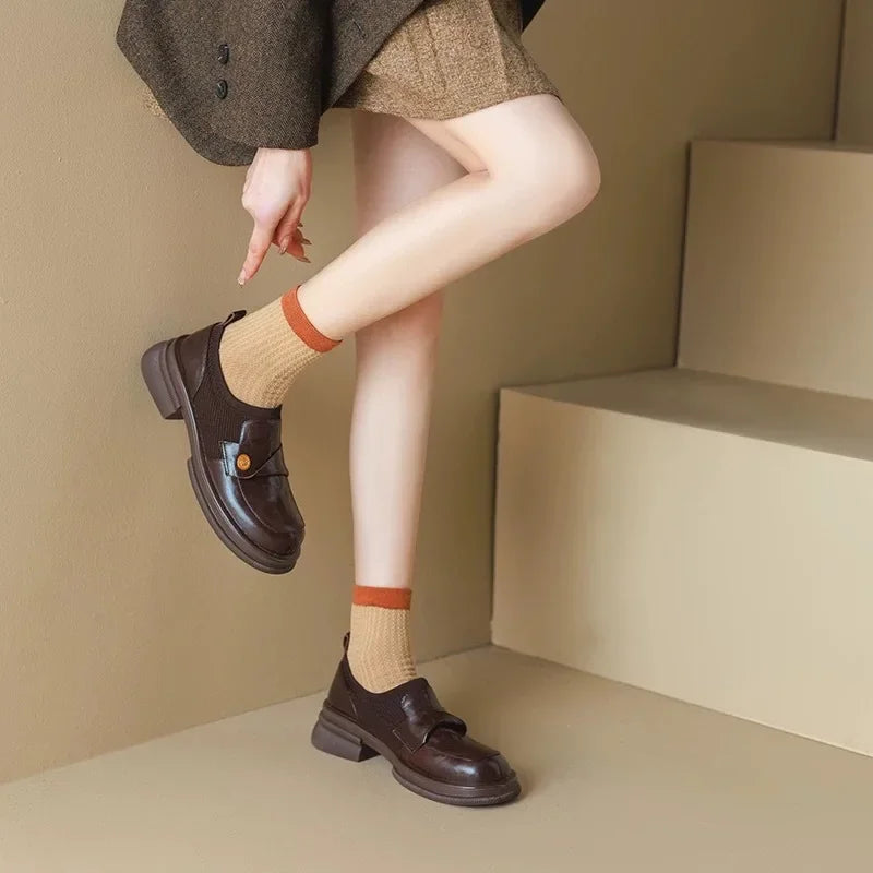 Women's Slip-On Thick Bottom Loafers