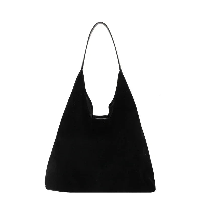 Suede Shoulder Bag