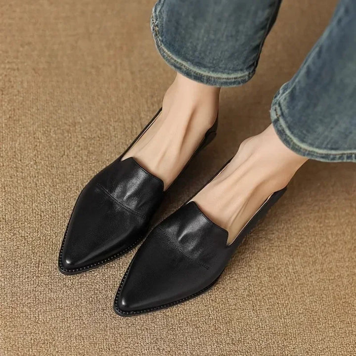 Pointed Toe Retro Shoes