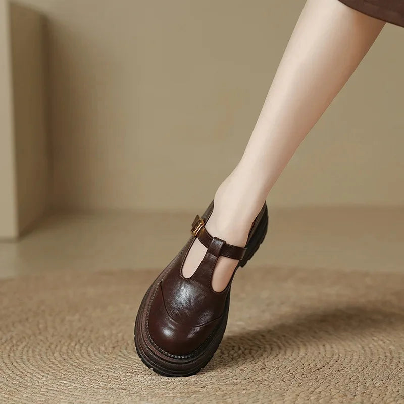 Platform Mary Jane Shoes