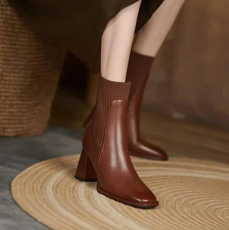 Vintage French Style Boots