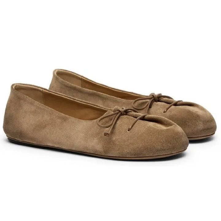 Lace-up Bow Loafers