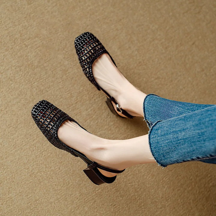 Mid Heel Summer Sandals