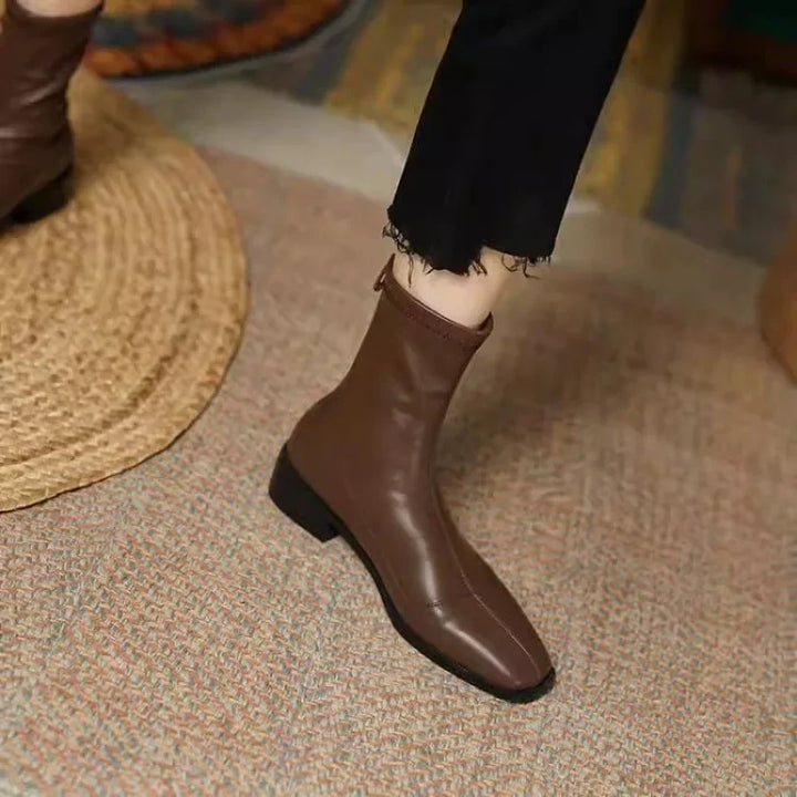 Low Heel Boots