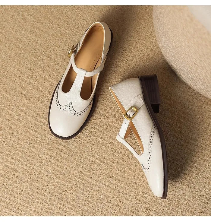 Retro Mary Janes Shoes