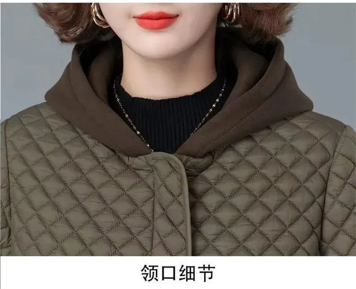 Hooded Quilted Parka