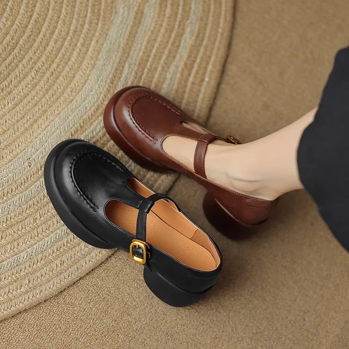 Squared Heel Shoes