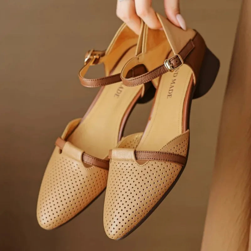 Ankle Strap Flats Sandals