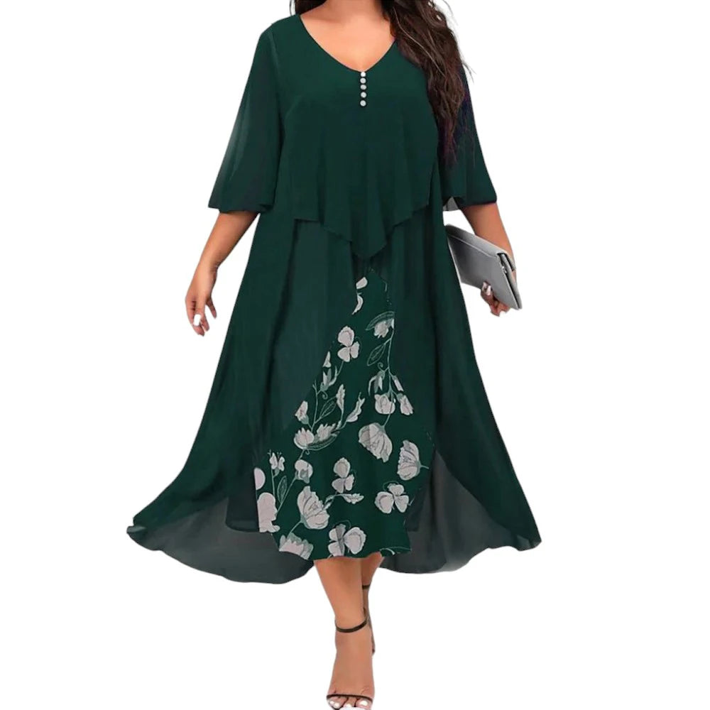 Patchwork Retro Dress