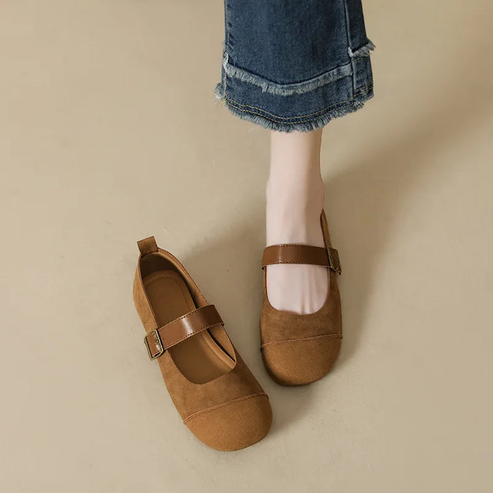 Buckle Strap Flats