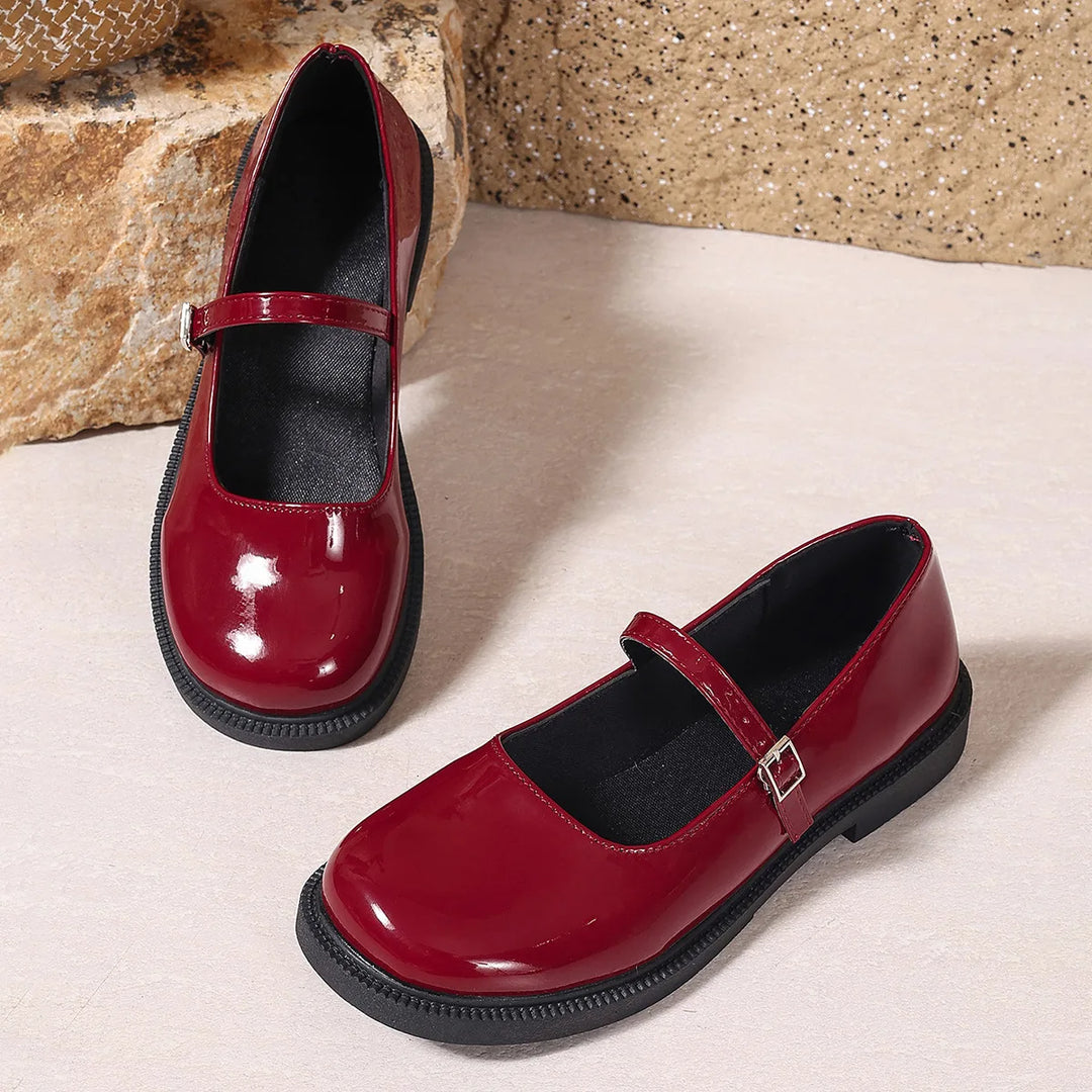 Round Toe Mary Janes