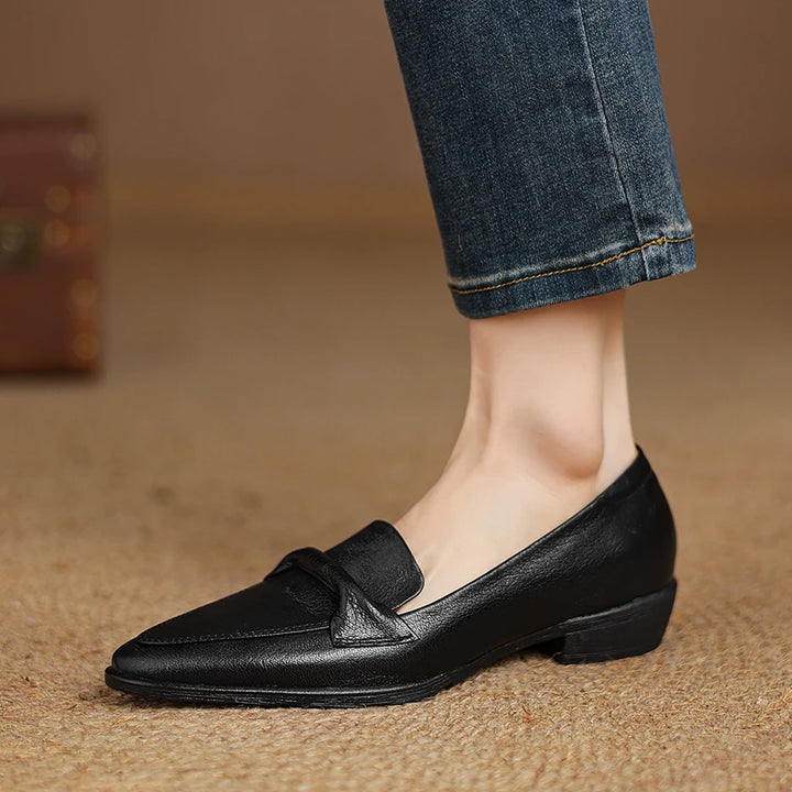 Pointed Toe Slip-on Shoes