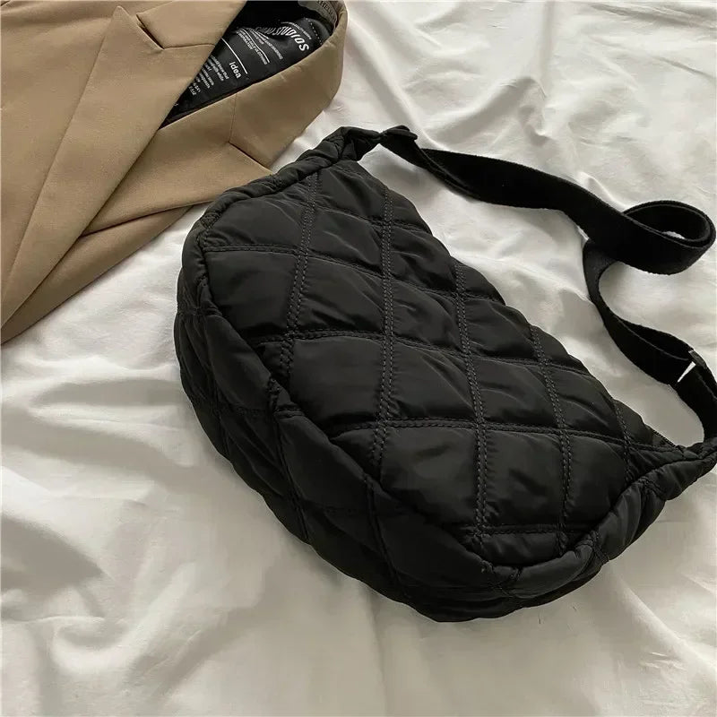 Embroidered Crossody Bag