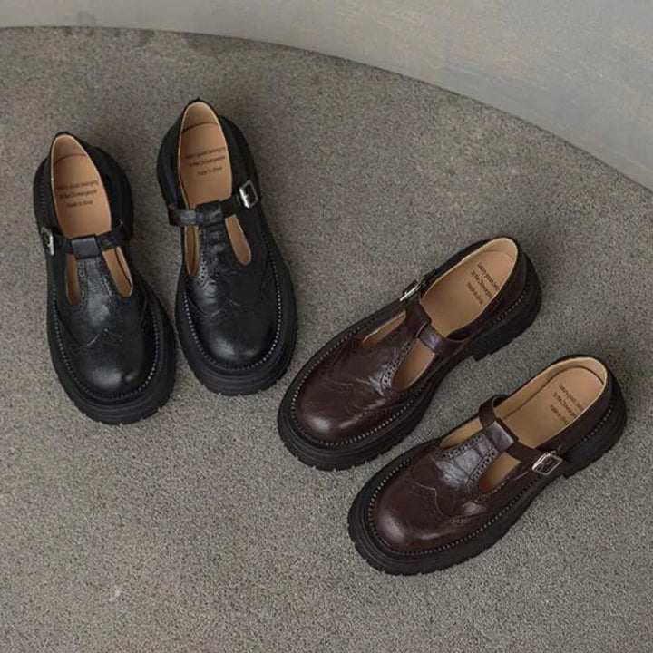 Retro Women's Brogue Shoes