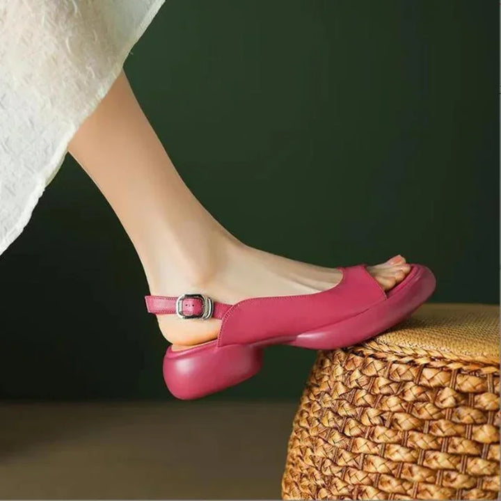 Mid Heel Oxford Shoes