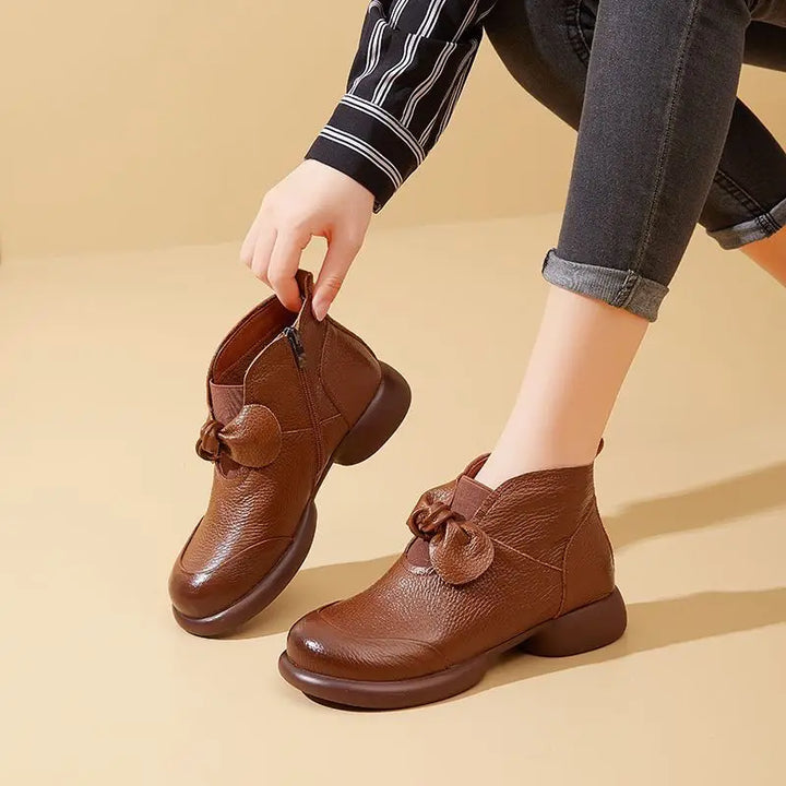 Zip Up Ankle Boots